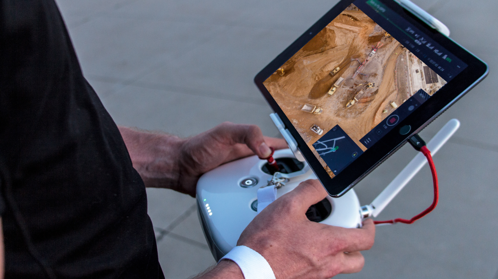 Industrial Tablet for Drone Mining