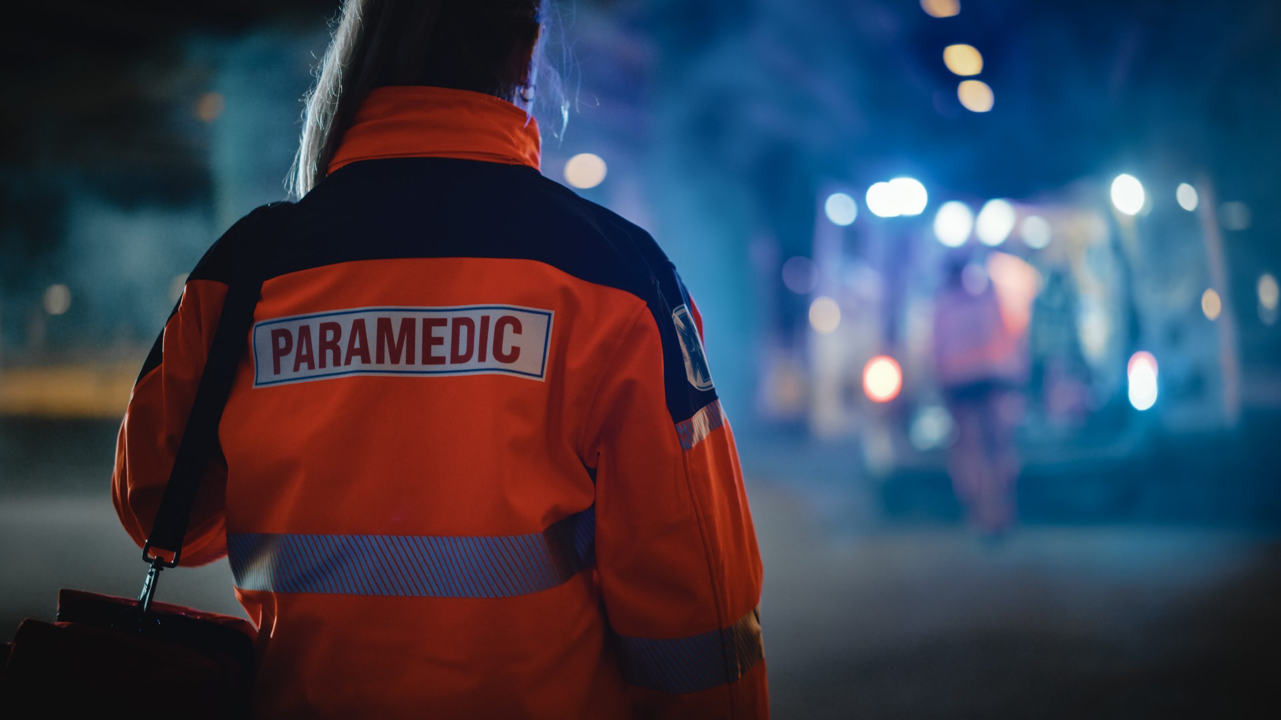 Female EMS Paramedic