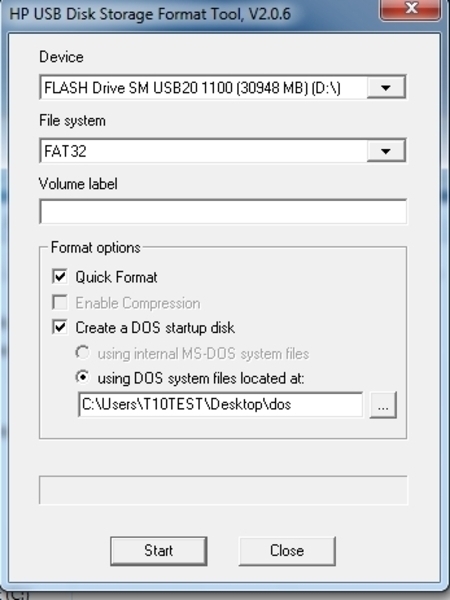 How do I Create a DOS USB Flash Drive | Cybernet KB