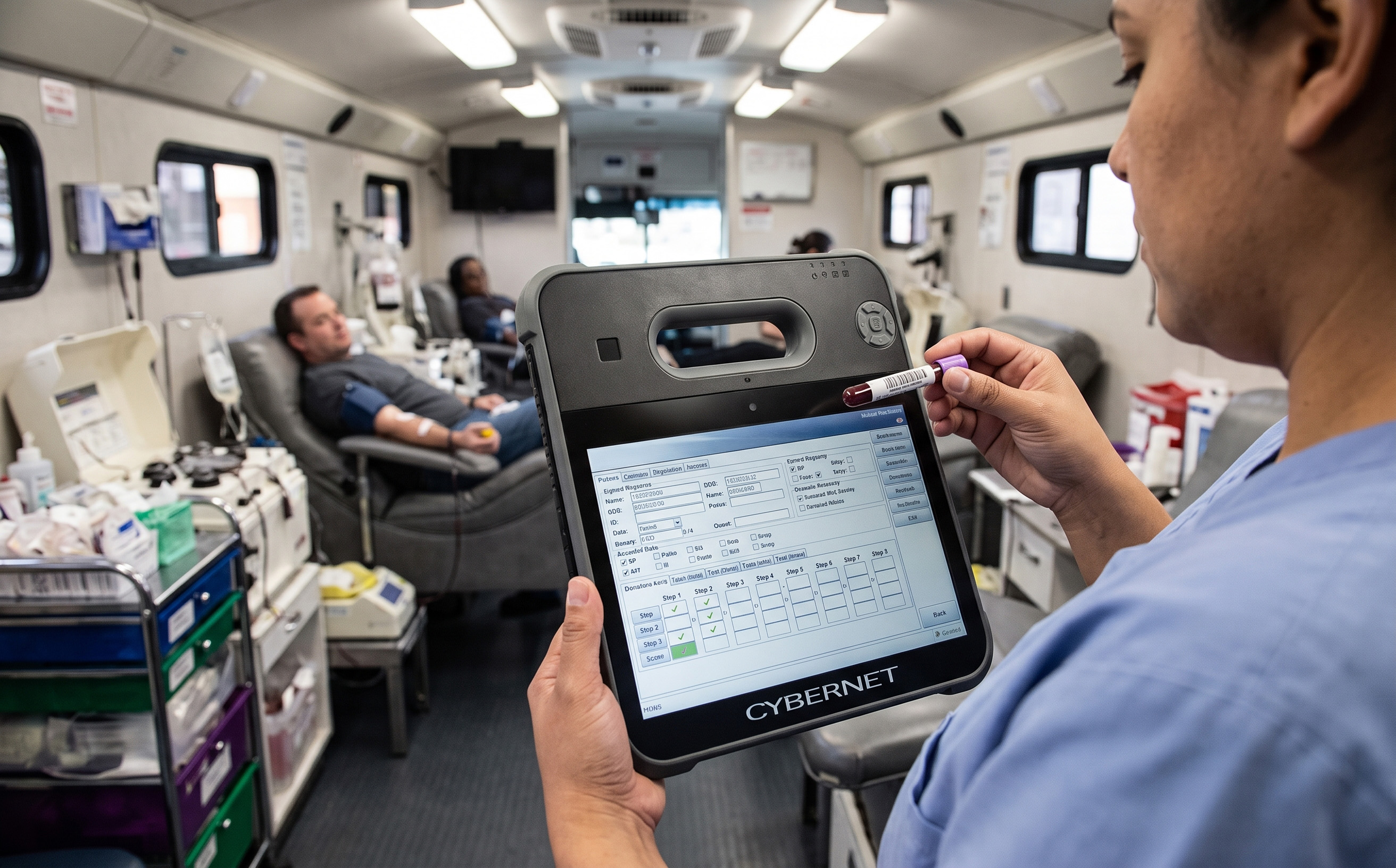 Community Blood Bank Streamlines Processes With Cybernet