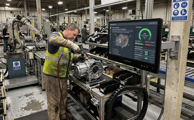 Jendamark USA Builds Smarter Assembly Lines with Cybernet Industrial Panel PCs