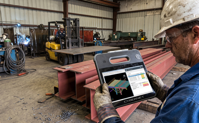 Merrill Steel Masters Operations with the Rugged X10 Tablet
