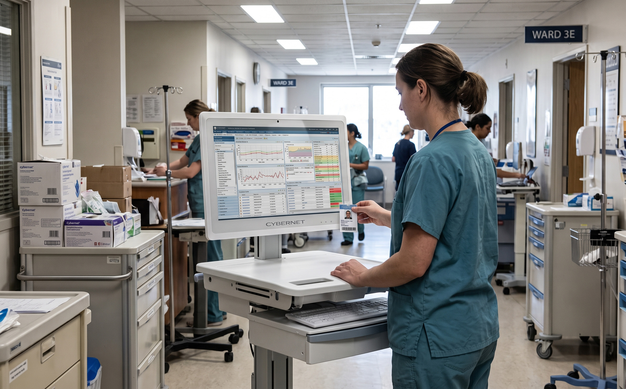 Ontario Regional Hospital Upgrade to Cybernet Units
