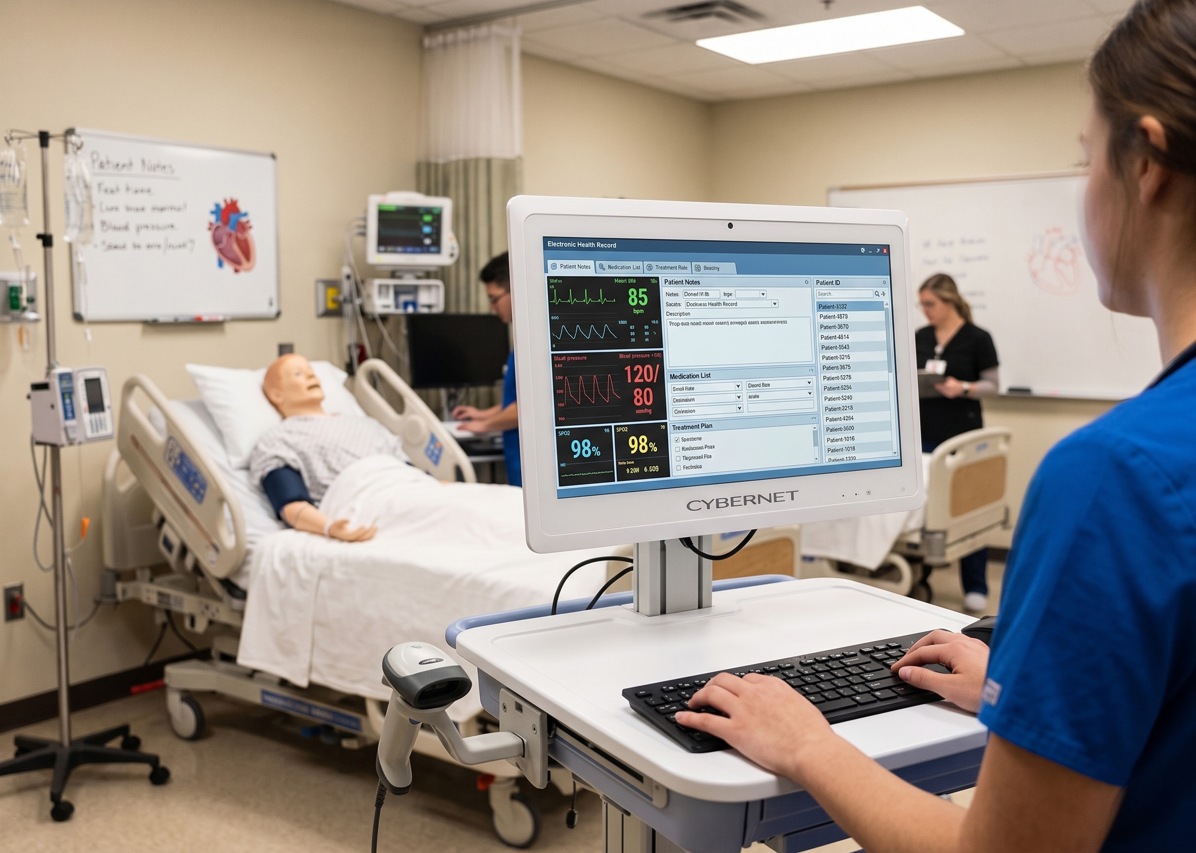 Seminole State College Train Nurses with Cybernet Computers