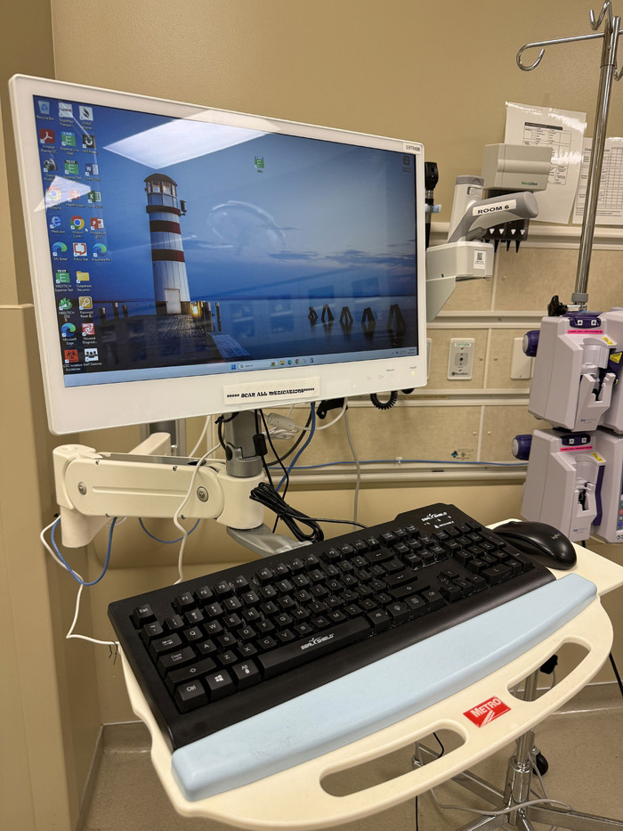 Southwest Medical Center Saves Space With Cybernet Medical PCs