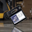 Rugged Industrial Tablet in Warehouse Thumbnail