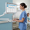 CyberMed G Series In Hospital Room Mounted to Wall Thumbnail