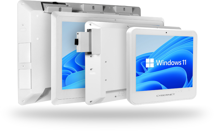 Windows 11 Ready Medical Cart Computers with Hot Swap Batteries
