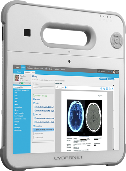 Cybernet 10.1" Medical Grade Windows Tablet Success Story