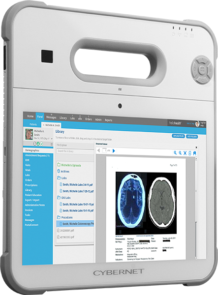 CyberMed Rx Rugged Medical Tablet