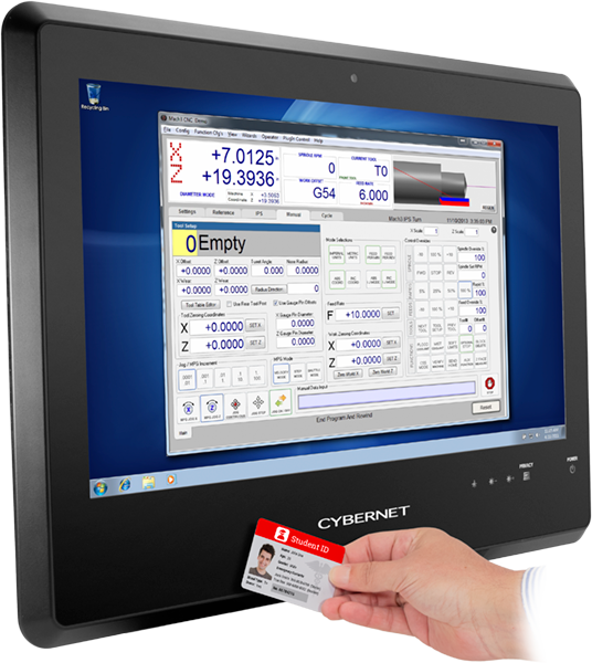 All In One Touchscreen PC with RFID
