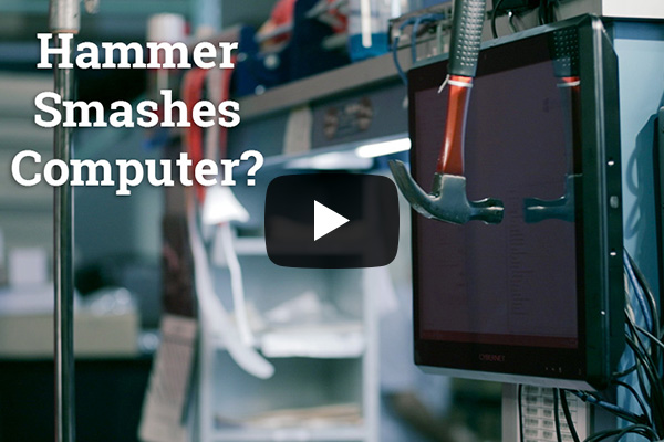 Tempered Glass Versus 4 Pound Hammer Video Thumbnail