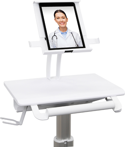 Telehealth Tablet Cart