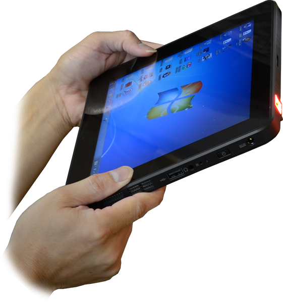 Tablet with USB Port  Windows Tablet with Barcode Scanner