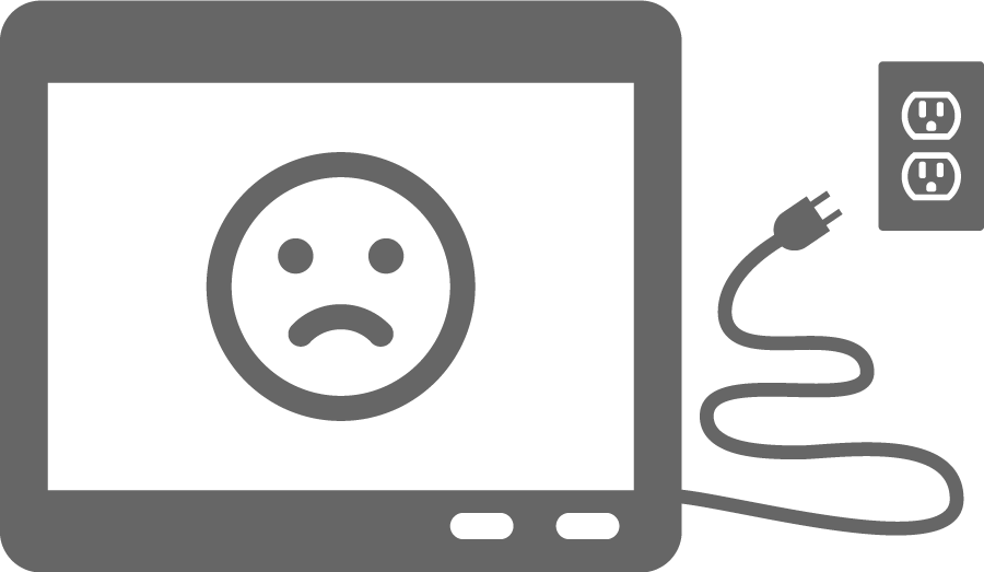404 Page Error | Computer Unplugged From Wall