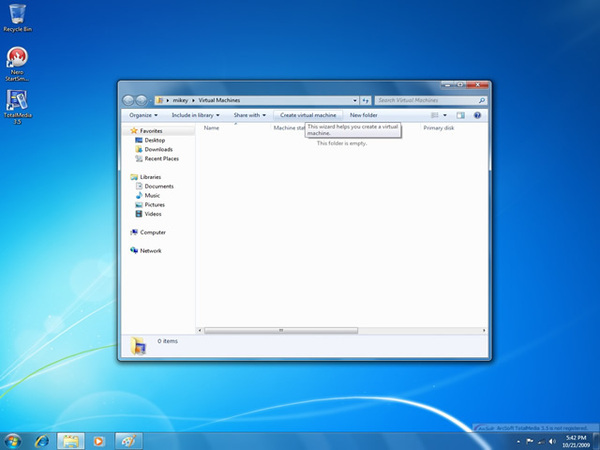 windows xp mode windows 7 virtual environment